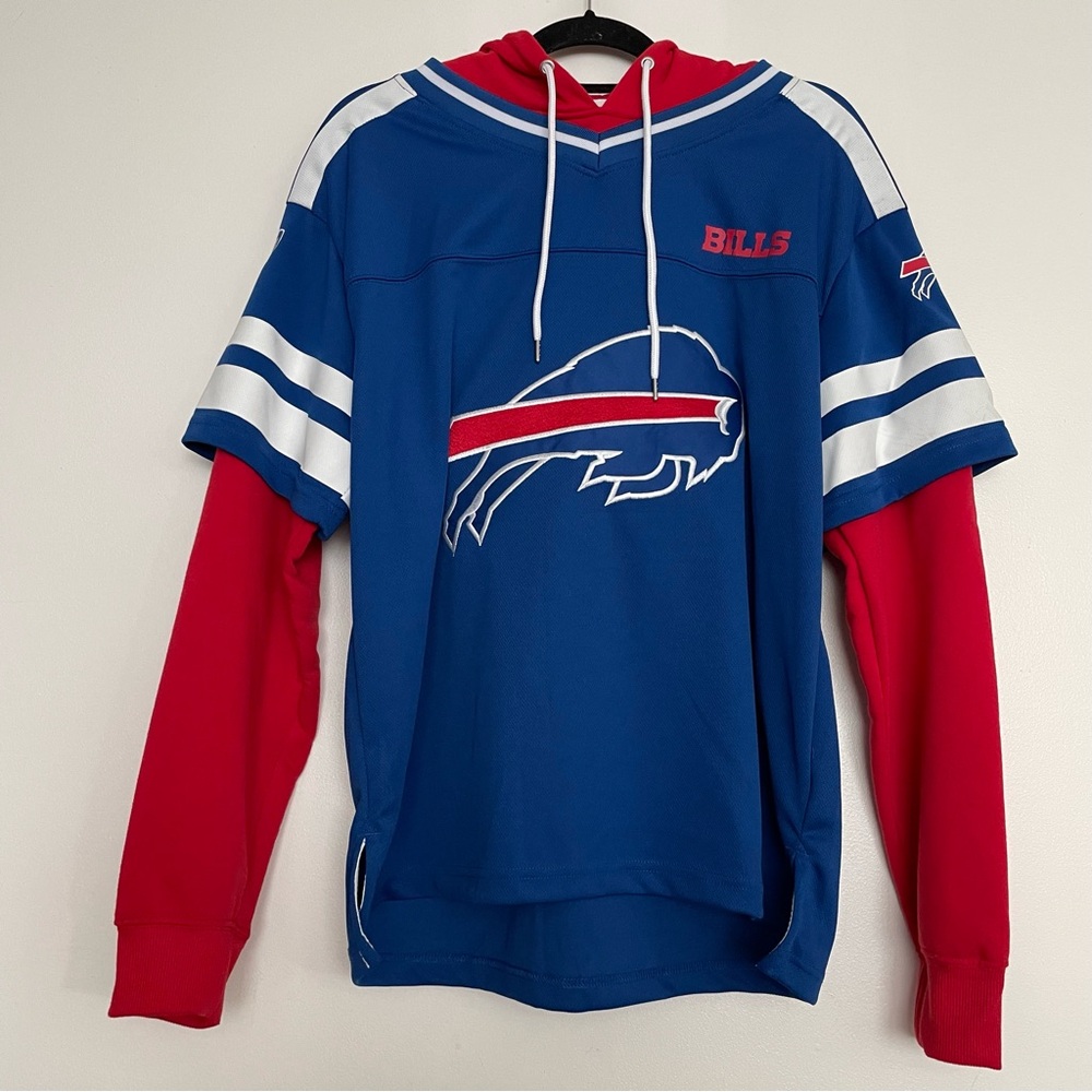 Men’s NFL Team Apparel Buffalo Bills Hoodie Size Small